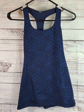 lululemon athletica Navy Blue Short Sleeve Tee Size 4